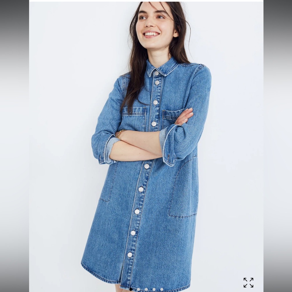 Madewell Denim Shirtdress NWOT